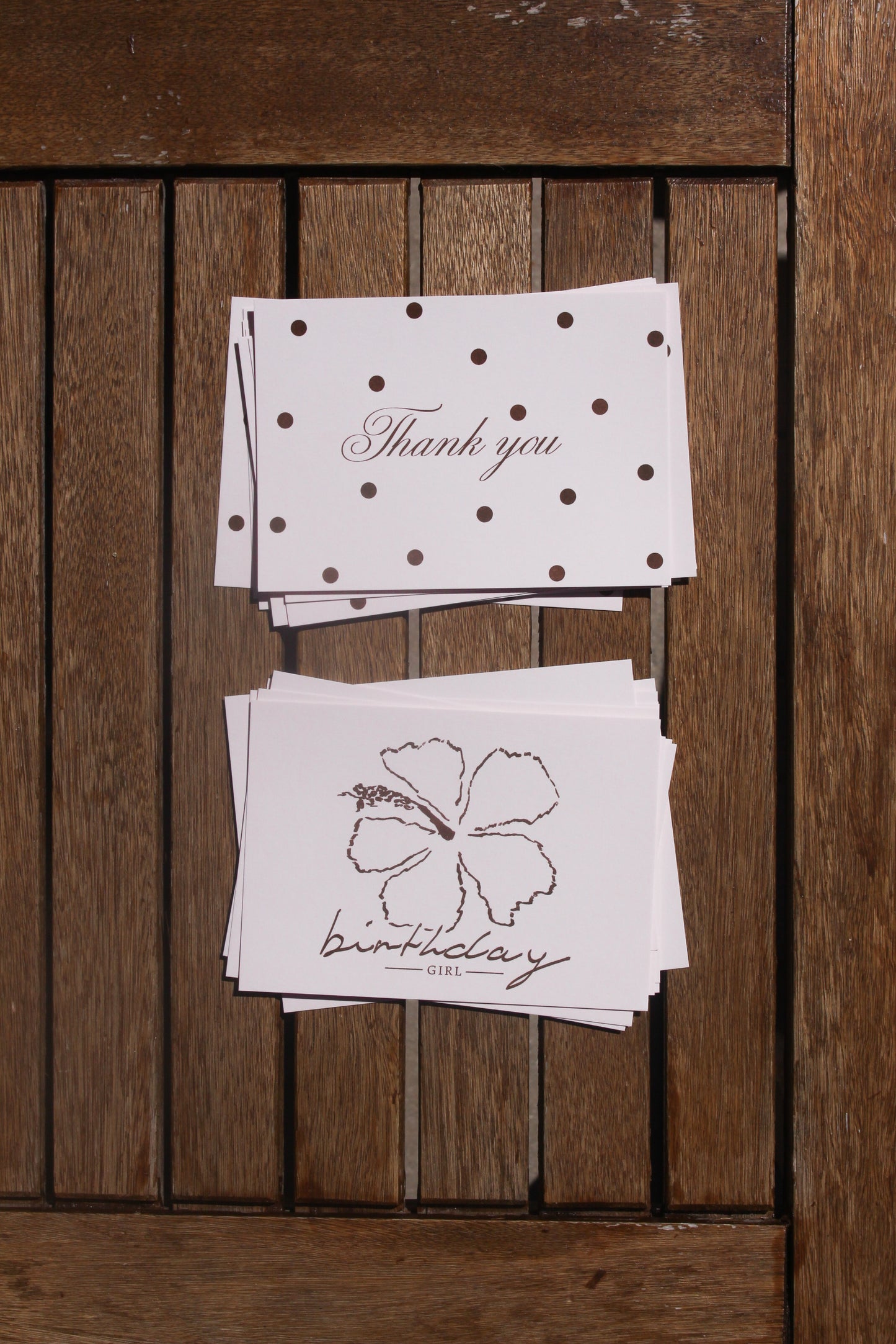 Postcard 'Thank you' Polka Dots (Risograph)