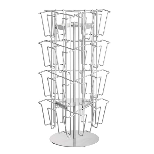 Postcard stand 24 compartments, rotatable