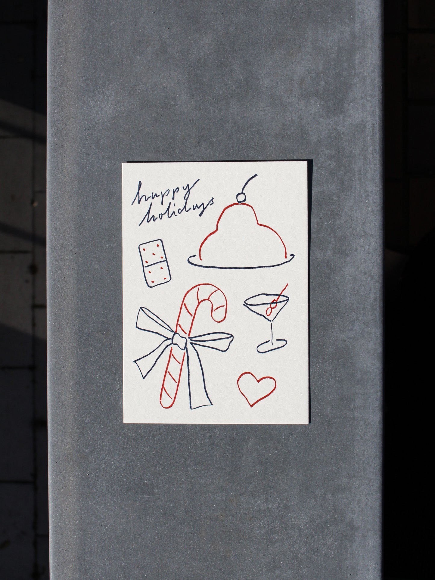 Package of Christmas cards