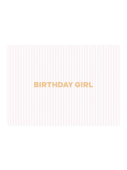 Postcard 'Birthday Girl'