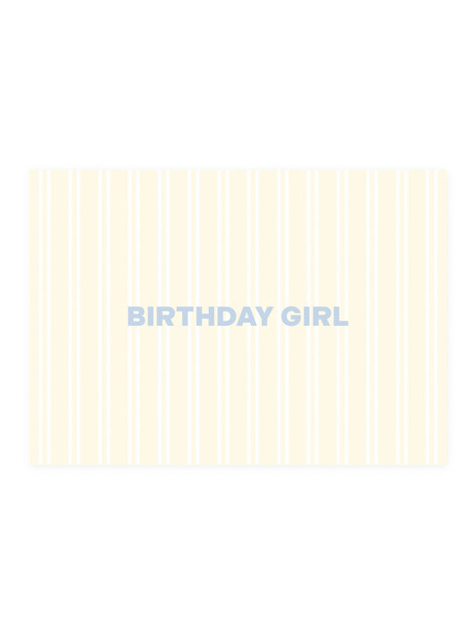 Postcard 'Birthday Girl'