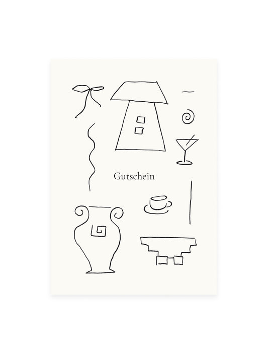 Postcard 'Voucher' (Risograph)