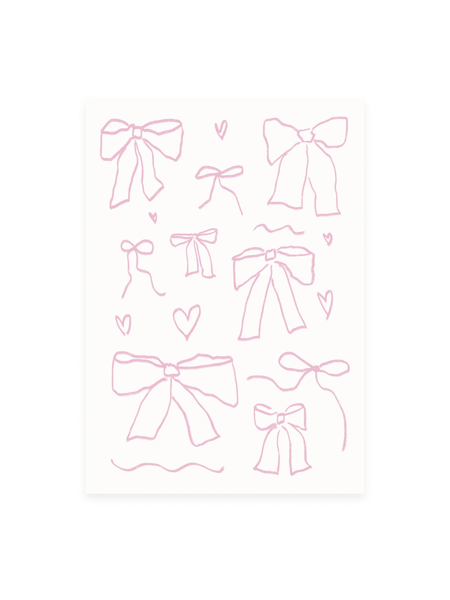 Postcard Many Bows