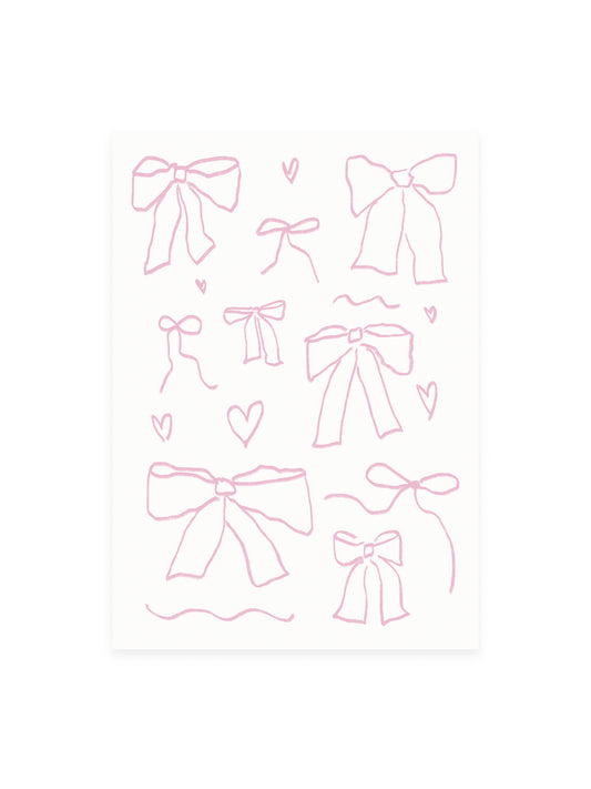 Postcard Many Bows